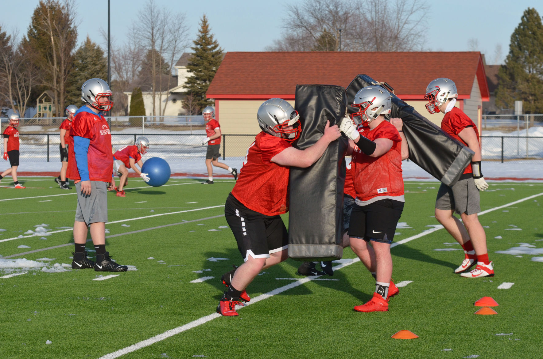 Big Foot tackling